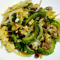 れいちょんぐ's cooksnap of when they made めんつゆでご飯のお供ゴーヤとツナの炒め物.