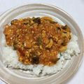 chikajeje's cooksnap of when they made 簡単！トマトのヘルシーキーマカレー.