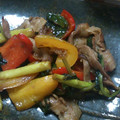 kaba0226's cooksnap of when they made 夏野菜と豚肉のオイスター炒め.