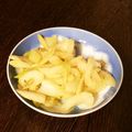 アメ子ンヌ's cooksnap of when they made セロリのきんぴら.