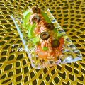 megmicky's cooksnap of when they made アボカド＆ベーコンドレッシングの前菜.