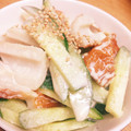 bugiugi's cooksnap of when they made 30秒で！きゅうりと竹輪わさびマヨ和え.