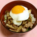 まほごん's cooksnap of when they made 節約レシピ☆豚こまの甘辛しょうが焼き丼♪.