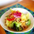 komutatata's cooksnap of when they made チキン南蛮なBARI SOBAサラダ♪.