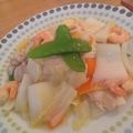 owl-uk's cooksnap of when they made 八宝菜ο(*´˘`*)ο中華丼.