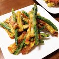 YUKIKI☆'s cooksnap of when they made カレー風味☆竹輪とインゲンのかき揚げ♪.