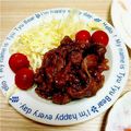 yuka119's cooksnap of when they made 牛肉の甘辛＊男子丼.