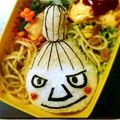 ma―chin's cooksnap of when they made キャラ弁❈ムーミン　ミィ.