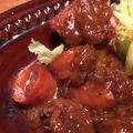 ☆いーさん☆'s cooksnap of when they made 圧力鍋で☆豚ももブロック肉の赤ワイン煮☆.
