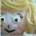 Ａ.vera.A's cooksnap of when they made キャラ弁♡アナと雪の女王♡エルサ♡.
