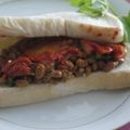 スタイリッシュママ's cooksnap of when they made 納豆キムチのサンドイッチ.