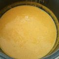 キャネ♪'s cooksnap of when they made 炊飯器で手間なしパンプキンスープ.。o○.