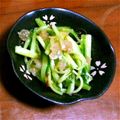 豆乳pudding's cooksnap of when they made 3分クッキング 中華クラゲ＆きゅうり和え.