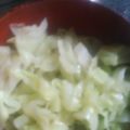 ☆しいたんママ☆'s cooksnap of when they made 簡単キャベツのだし和え.