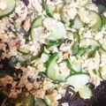 アルハンブラ0119's cooksnap of when they made 簡単！ズッキーニとツナ卵のオイマヨ炒め.