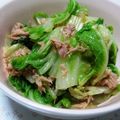 仁コロ's cooksnap of when they made 白菜とツナのおひたし.