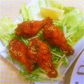 ★Aiko★'s cooksnap of when they made 手羽唐風の手羽元唐揚げ☆.