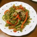 たいちまん's cooksnap of when they made 甘辛☆豚肉とゴーヤの炒め物.