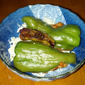 ちおの's cooksnap of when they made 旨い！簡単！ピーマンの肉詰め☆.