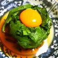 ｍｉｐｏｃｏ's cooksnap of when they made 【糖質制限】にらとたまごのお浸し.