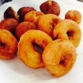 ゆまめちゃん's cooksnap of when they made 子供と一緒に、袋一枚で簡単ドーナツ♪.