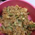 ふちこさんさん's cooksnap of when they made スタミナ料理！ゴーヤと豚肉のチャーハン.