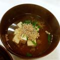 ナオゾウ☆'s cooksnap of when they made 食欲増進♥️梅香る豆腐の和風スープ.