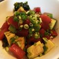 スナドリネコさん's cooksnap of when they made おうちでカフェごはん*まぐろアボガド丼.
