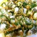 じゃけ's cooksnap of when they made いわしの梅シソ天ぷら.