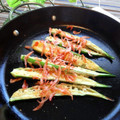 薄荷パン's cooksnap of when they made 夫が作る☆オクラのマヨネーズ焼き.