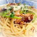 サニィバ's cooksnap of when they made 手抜きで美味♡ドライトマトのパスタ.