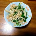 クックJJ2LIR☆'s cooksnap of when they made 大根＆おくら❀大葉和え♡.
