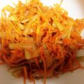 oithin's cooksnap of when they made セロリとにんじんのきんぴら.