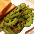 □ももも□'s cooksnap of when they made シェフ直伝！簡単ゴーヤカレーおつまみ！.