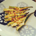 もちゆさ's cooksnap of when they made 夫が作る☆オクラのマヨネーズ焼き.