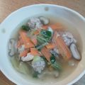 ＪＡＴママ's cooksnap of when they made 肉団子と春雨のスープ.