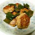 ベキベッキー's cooksnap of when they made れんこん入りつくねのあんかけ煮.