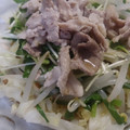 バースオブビーナス's cooksnap of when they made もやしとニラと冷しゃぶレモンしょうがタレ.