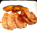 komaki97's cooksnap of when they made 豚の桃ソース.