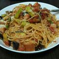 しーにょろ's cooksnap of when they made 茄子とトマトのパスタ♪.