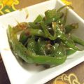 yuchinori's cooksnap of when they made 時短！裏技！楽ちん簡単にピーマンの千切り.