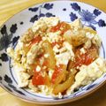 ぽりぽり拓庵's cooksnap of when they made スイカの皮と豚肉＆豆腐のにんにく醤油炒め.