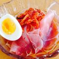 오지오's cooksnap of when they made 具だくさん！韓国冷麺.