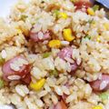 にゃはポン's cooksnap of when they made ガリマヨnoビーフチャーハン.