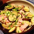 Operaboy's cooksnap of when they made ナスしめじベーコンの簡単♡和風パスタ.