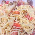 67luna's cooksnap of when they made イタリア人直伝簡単パスタ.