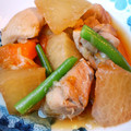 カオリーナ６６'s cooksnap of when they made 簡単♬鶏肉と大根の煮物.