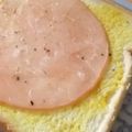 きらり流れ星's cooksnap of when they made ハム後のせ♫こ～んがりマヨトースト.