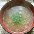 Satoco❋'s cooksnap of when they made ＊簡単美味＊大根おろしの梅肉スープ.
