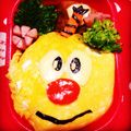 yunicopan's cooksnap of when they made キャラ弁　コロ助　おにぎり応用で簡単♪.